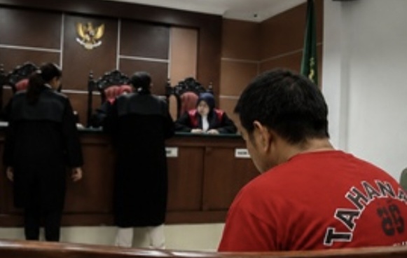 Sidang Vonis Hanjaya Alias Acai Ditunda (dok/photo)