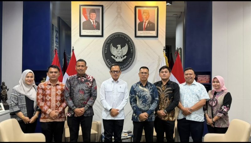 Bupati Aneng Temui Wamendagri Bima Arya (dok/photo)