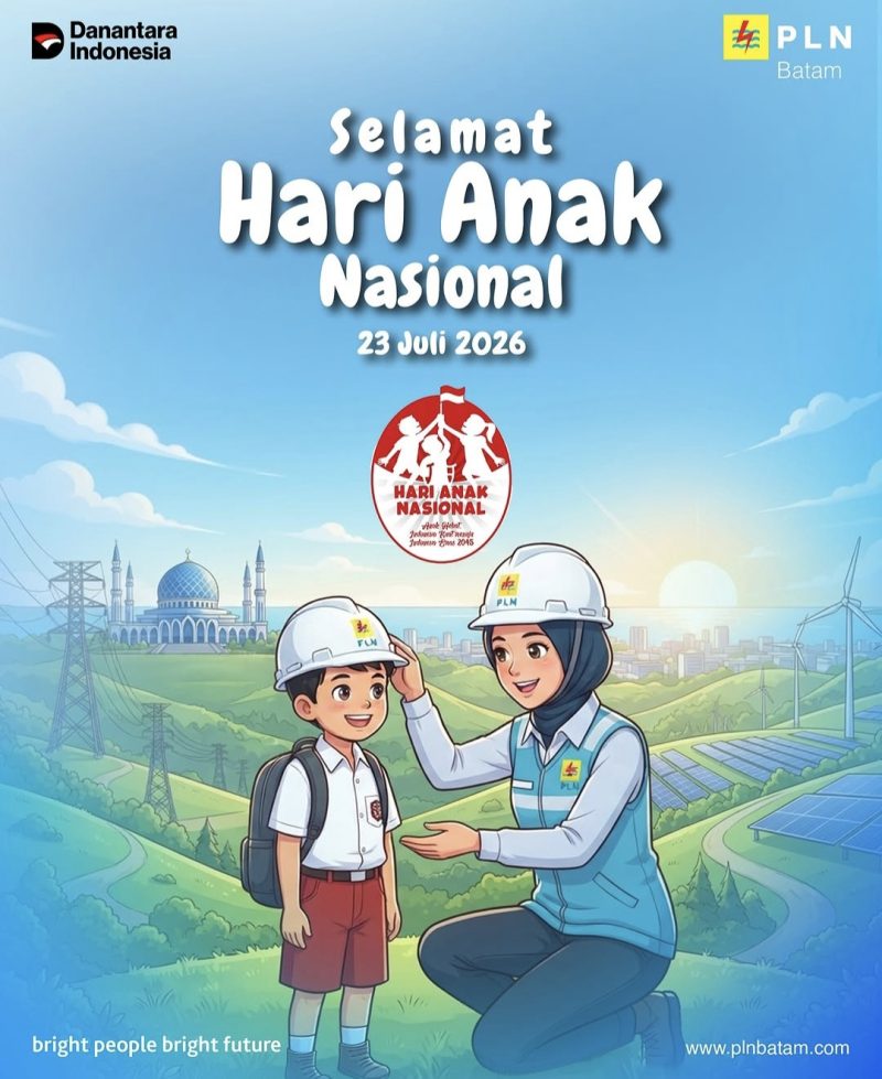 PLN Batam Ucapkan Selamat Hari Anak Nasional Tahun 2026 (dok/photo)