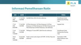 PLN Batam Umumkan Pemadaman Listrik (dok/photo)