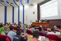 apat Koordinasi dan Sosialisasi Pengembangan Aplikasi Super Apps BP Batam di Conference Hall Gedung Pusat Teknologi Informasi BP Batam, Jumat (31/7/2026). F/ BP BATAM.
