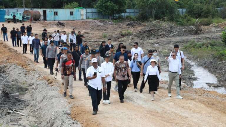Badan Pengusahaan (BP) Batam terus mengawal persiapan pembangunan Sekolah Rakyat Merah Putih yang berlokasi di Rempang. F/ Dok BP BATAM