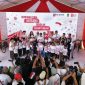 Kepala BP Batam, Amsakar Achmad, bersama Wakil Kepala BP Batam, Li Claudia Chandra Hadir di Sekolah Terintegrasi Merah Putih, pada Minggu pagi (2/8/2026). F/ Dok BP BATAM