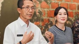 Kepala BP Batam, Amsakar Achmad, bersama Wakil Kepala BP Batam, Li Claudia Chandra . F / dok BP BATAM