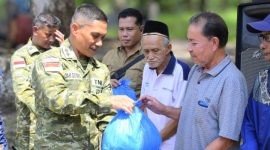 Kemerdekaan Republik Indonesia Tahun 2026, Pangkalan TNI Angkatan Laut (Lanal) Tarempa hadir di tengah masyarakat melalui kegiatan Bakti Kesehatan dan Bakti Sosial di Desa Batu Ampar, Kecamatan Kute Siantan, Kabupaten Kepulauan Anambas.