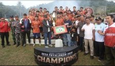 Wakil Bupati Anambas Tutup Open Turnamen Sepak Bola HUT Desa Payalaman (dok/photo)