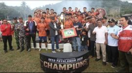Wakil Bupati Anambas Tutup Open Turnamen Sepak Bola HUT Desa Payalaman (dok/photo)