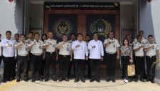 Rombongan Deputi Kemenhumkam Kunjungi Lapas Kelas II A Batam (ket.photo)