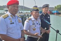 Bakamla RI Perkuat Hubungan dengan Coast Guard Singapura-Malaysia (dok/photo)