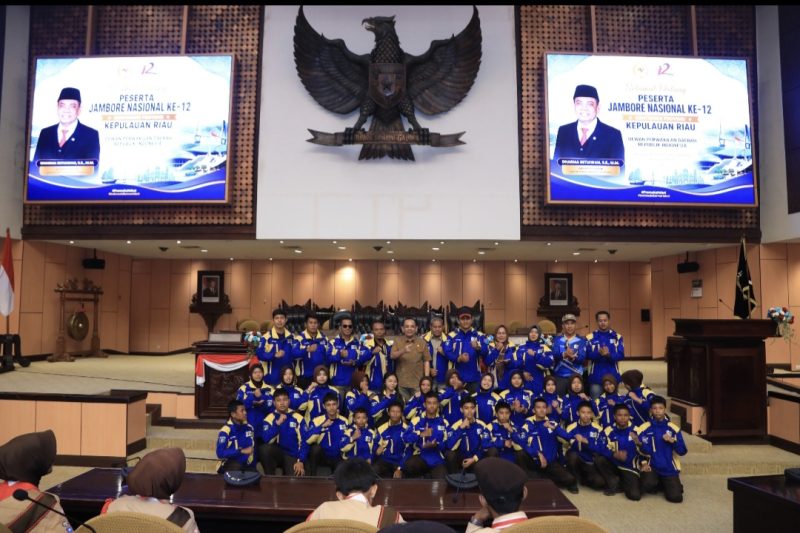 Kontingen Jamnas XII Anambas  (dok/photo)