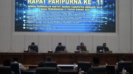 Rapat Paripurna DPRD Inhil (dok/photo)