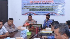 Kapolres Anambas dan Jajaran bersama Tim Ombudsman Kepri (dok/photo)