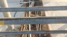 aksi vandalisme berupa pemotongan kabel lampu sorot di kawasan Jembatan Barelang. F/ dok BP BATAM