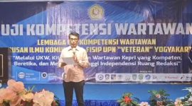 Mahmud Marhaba (penguji UKW dan Ketum PJS) (dok/photo)