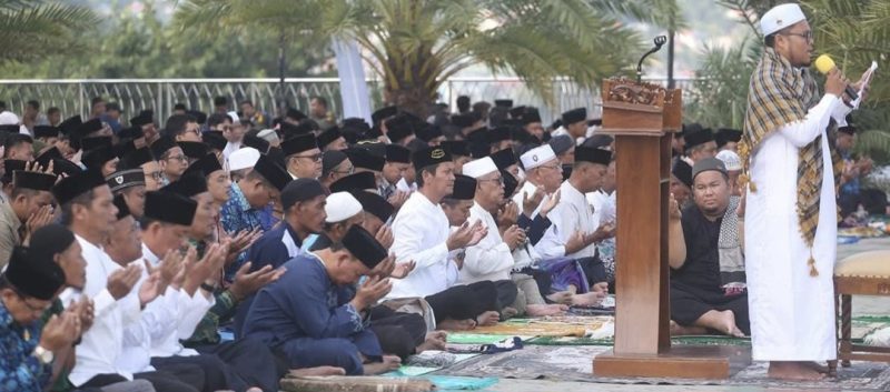 Pemda dan warga Anambas Salat Istisqa (dok/photo)