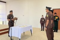 Kajari Anambas, Sigit Sugiarto, SH, MH, Lantik Pejabat Baru (dok/photo)