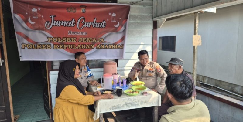 Jumat Curhat Polsek Jemaja (dok/photo)