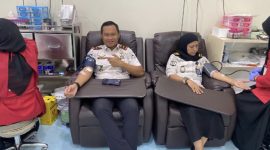 Rutan Batam Bersama UPT Pemasyarakatan se-Kota Batam Gelar Donor Darah (dok/photo)