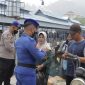 Polisi Bagikan Masker (dok/photo)