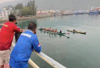 Ketua KONI Anambas Tinjau Latihan Cabor Dayung (dok/photo)