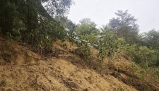 Lokasi Lonsor Akibat Cut n Fill (ket/photo)