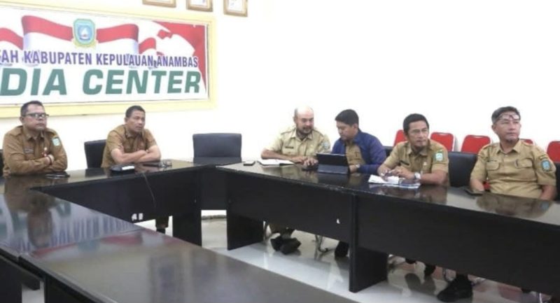 Sekda Anambas Ikuti Rapat Virtual Komisi II DPR RI (ket/photo)