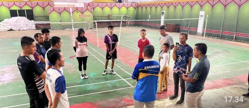 Koni Anambas Pantau Cabor Bulutangkis (ket/photo)