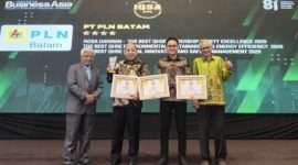 PLN Batam Raih 3 Penghargaan IQSA 2026 (ket/photo)