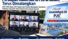 PJS Rapat Koordinasi lewat Zoom (ket/photo)
