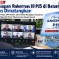 PJS Rapat Koordinasi lewat Zoom (ket/photo)