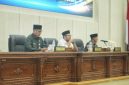 Sekda Hadiri Paripurna Wakili Bupati Inhil (Ket/photo)
