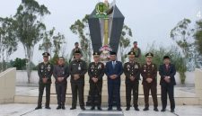 Ketua DPRD Inhil Ikut Upacara Ziarah Nasional HUT Ke-81 TNI (ket/photo)