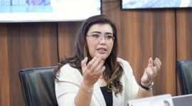 Anggota/Deputi Bidang Pelayanan Umum BP Batam, Ariastuty Sirait (ket/photo)