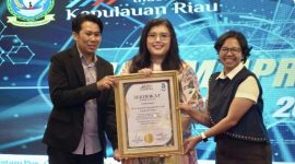 AMSI Kepri Berikan Penghargaan Kepada BP Batam (ket/photo)