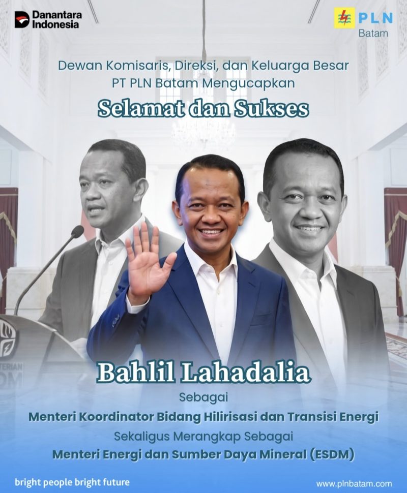 Menteri ESDM RI Bahlil Lahadalia 