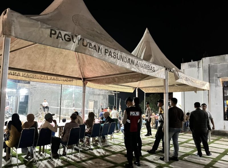 Polres Anambas Bersama Masyarakat Jaga Kamtibmas