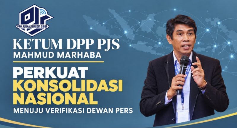 Ketum DPP PJS Mahmud Marhaba 