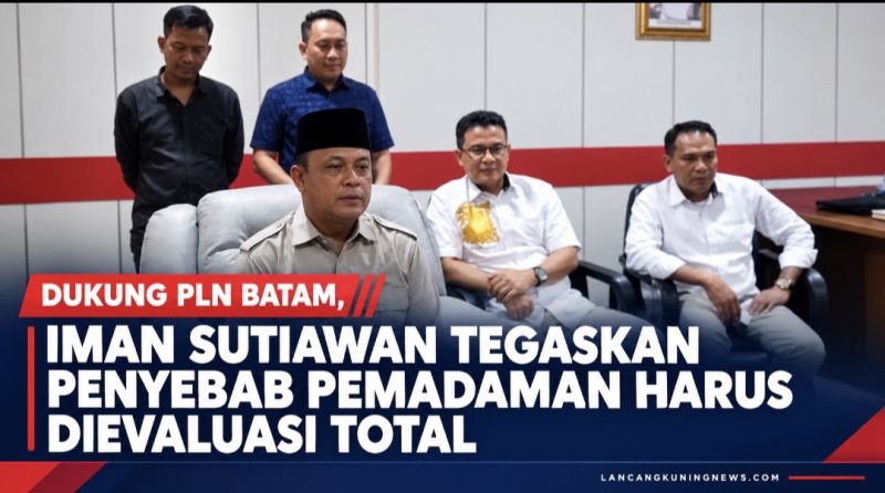 Ketua DPRD Kepri Iman Sutiawan 