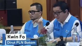 Konfrensi Pers PLN Batam (ket/photo)