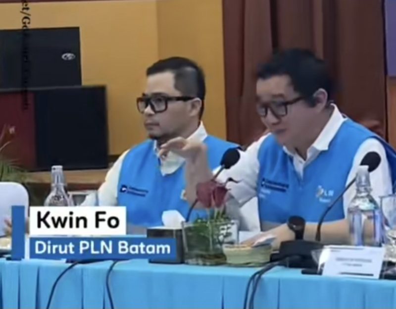 Konfrensi Pers PLN Batam (ket/photo)