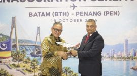 Dirut PT.BIB Annang Setia Budhi dan CCS Lion Air Group Danang Mandala Prihantoro (ket/photo)