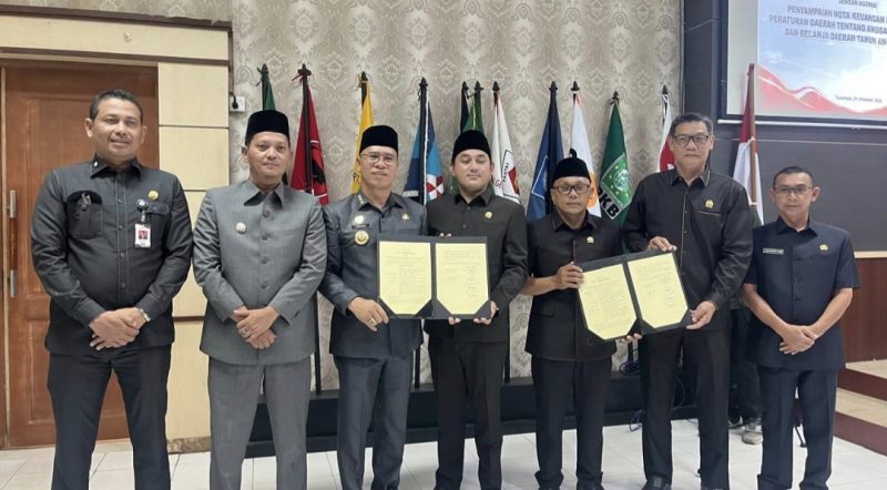 Paripurna Ranperda tentang APBD Anambas 2027 (ket/photo 
