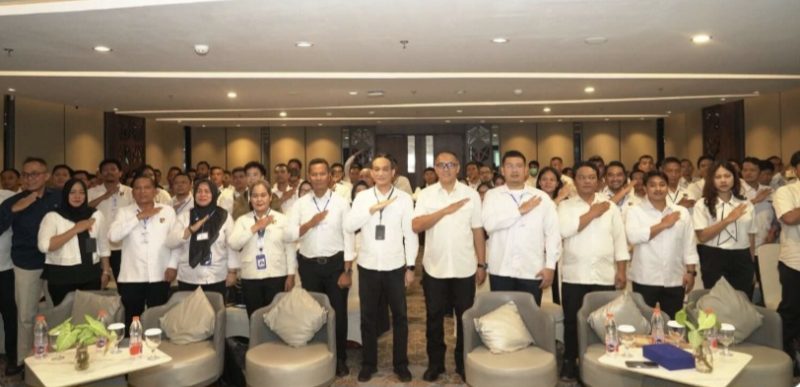 Biro SDM dan Peserta Pelatihan K3 (ket/photo)