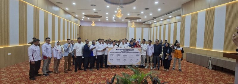 Polda Kepri, Pengusaha, dan Buruh (ket/photo)